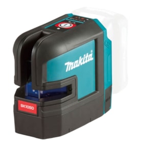 Nível a Laser Vermelho 2 Linhas Cruzadas 80 Metros 12V sem Bateria sem Carregador SK105DZ MAKITA