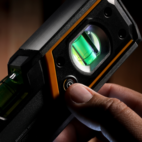 Nível de 2 Bolhas com Iluminação Magnético 9