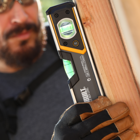 Nível de 2 Bolhas com Iluminação Magnético 9