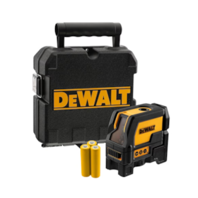 Nível Laser 2 Linhas Cruzada Verde e Prumo 30 Metros c/ Maleta DW0822CG DEWALT