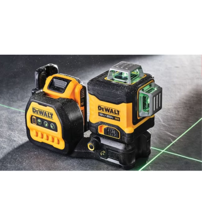 Nível Laser 3 Linhas Verde 360Gr 70MTS 12V/20V sem Bateria e sem Carregador DCLE34030GB DEWALT-42cbb4fa-cd15-4f4d-a4c9-775a72c53bcb