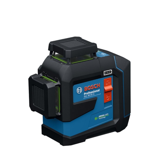 Nível Laser 3 Linhas Verde 80metros com Receptor LR7 Bluetooth GLL 80-33 G BOSCH-d5d5d4f3-fa58-44ad-8a2f-15fb1cbae0ad