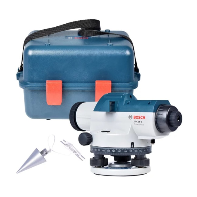 Nível Óptico Automático 100 Metros com Maleta e Acessórios GOL 26 D BOSCH
-99ff92b3-18be-4c58-bbca-37573f52ffb0