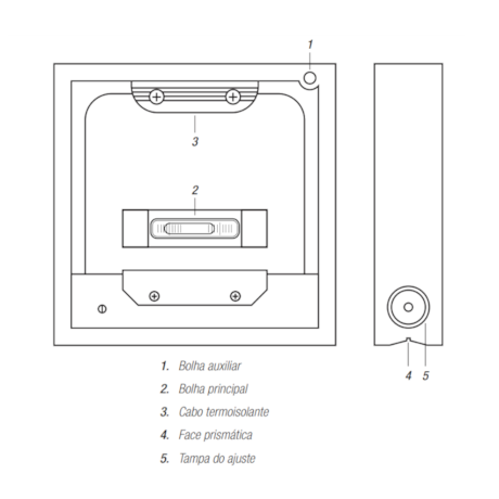 Nível Quadrangular de Precisão 150mm/0.02mm 272.202-2 DIGIMESS-b0cabf01-5f78-4620-b261-fcec3dc6f044