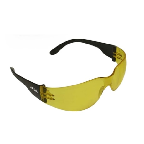 Óculos de Segurança Amarelo (Ambar) CA 15298 DA14700 AGUIA DANNY