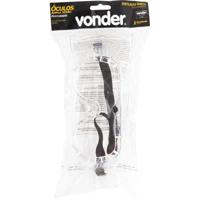 Óculos de Segurança Ampla Visão Perfurado Incolor 7041050000 VONDER-a77ba33a-74f8-4506-89ba-bdc71f5da4bf