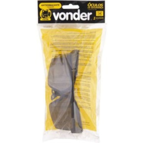 Óculos de Segurança Foxter Fumê Antiembaçante CA 42905 7055000140 VONDER-6d048798-49c1-4e7b-981f-76c8facce505