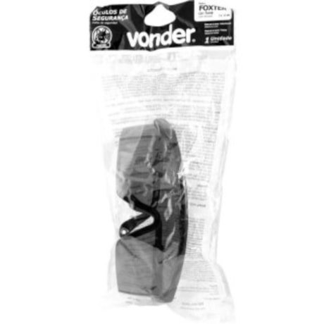 Óculos de Segurança Foxter Fumê CA 42905 7055140000 VONDER-4d93e1ea-825e-486d-a216-8732e2126f61