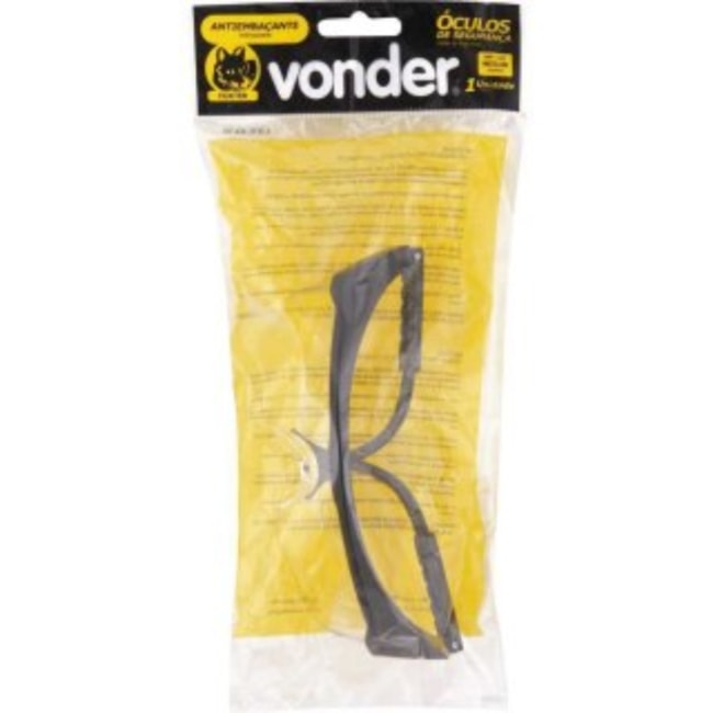 Óculos de Segurança Foxter Incolor Antiembaçante CA 42905 7055000110 VONDER-cfb7ea39-3531-404b-bba9-78469ef187cb