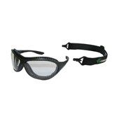 Óculos de Segurança Incolor Haste Removível e Elástico SPYDER CARBOGRAFITE