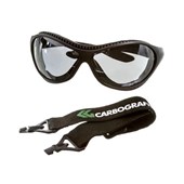 Óculos de Segurança Incolor Haste Removível e Elástico SPYDER CARBOGRAFITE