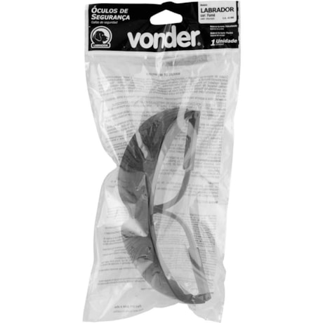 Óculos de Segurança Labrador Fumê CA 42906 7055640000 VONDER-42ee7762-096e-48cc-9cf0-29335c428cab