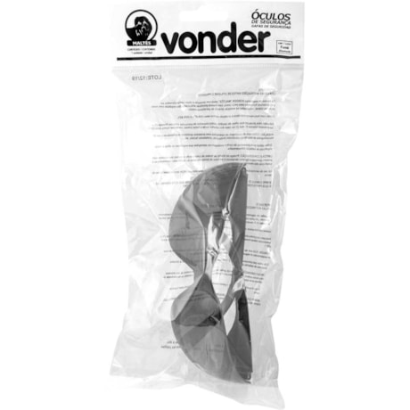 Óculos de Segurança Maltês Fumê CA 42921 7055440000 VONDER-56b2cf80-d316-43c3-9800-5b281633bcd0