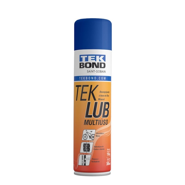 Óleo Anticorrosivo 300ml Aerosol TEKLUB TEKBOND-08671f84-2de8-45b4-abc3-7d6ddee8eb35