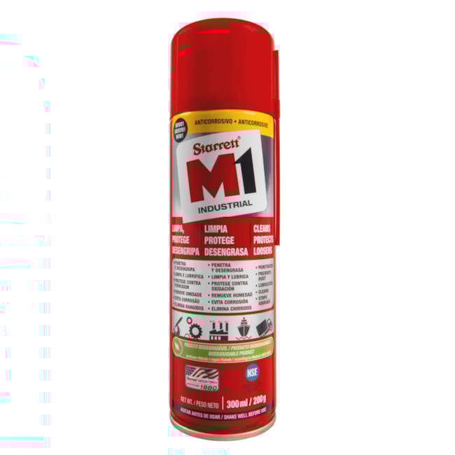 Óleo Anticorrosivo Aerosol 300ml M1-215 STARRETT-70398d48-0b63-4e00-b230-de3556f44042