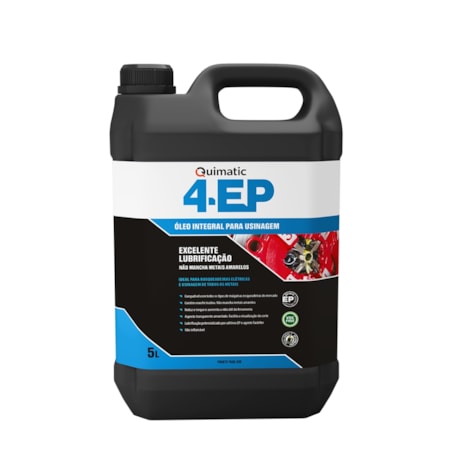 Óleo de Corte Integral de Base Mineral 5 Litros QUIMATIC 4-EP