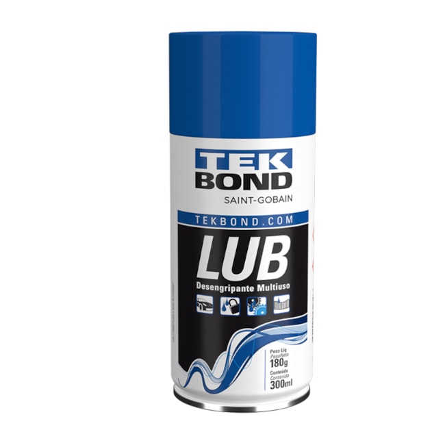 Óleo Desengripante Multiuso 300ml Aerosol TEKSPRAY TEKBOND-f8726e0d-2e1c-4444-8fcc-1d307afd4f02