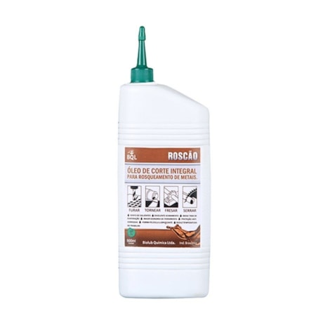 Óleo Integral para Rosqueamento 500ml ROSCÃO BIO LUB-01ea4974-e0af-45e0-8978-d203099d5850