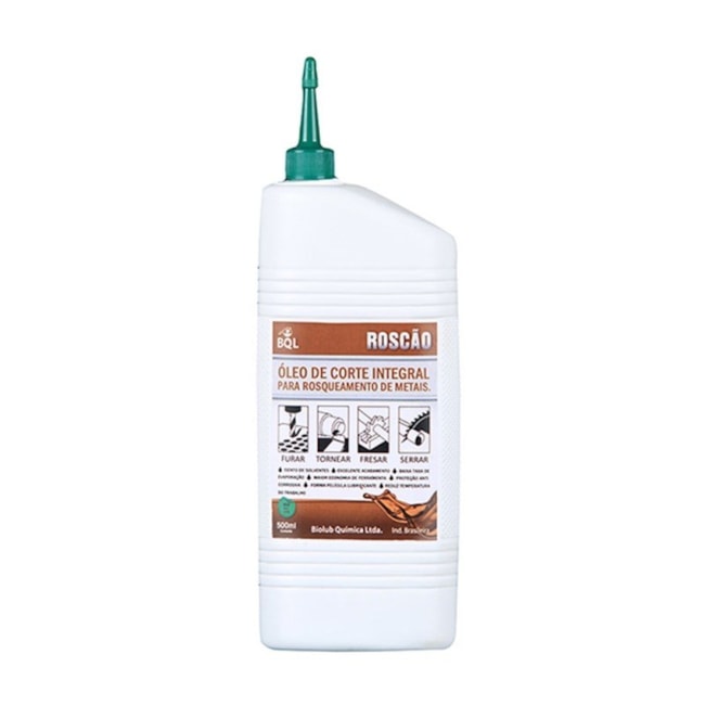 Óleo Integral para Rosqueamento 500ml ROSCÃO BIO LUB-13817717-5d6d-4c2e-a055-d5e8f9e45b4a