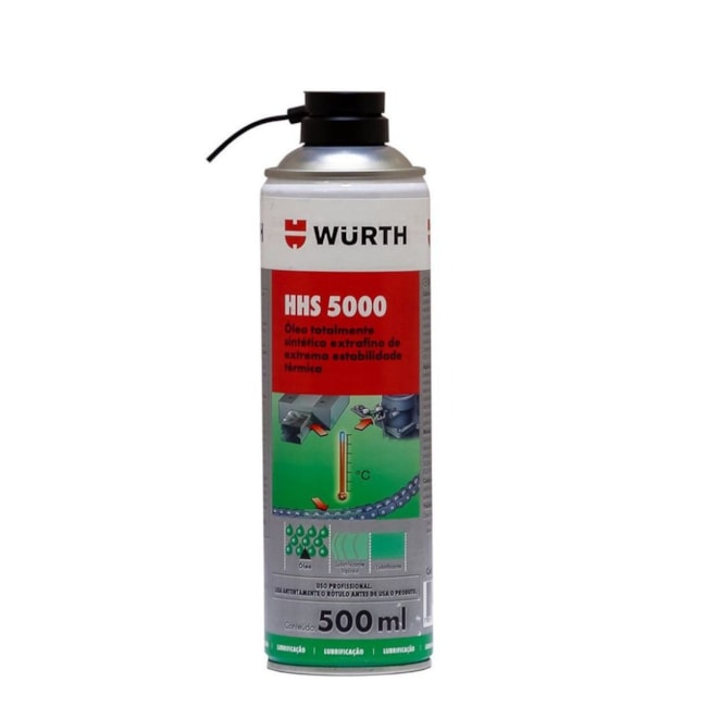Óleo Lubrificante 500ml HHS 5000 WURTH-daea27f5-e26f-49dc-9be2-bf54a9b13786