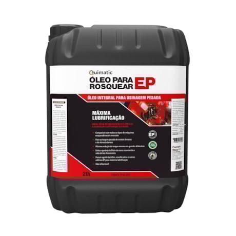 Óleo para Rosquear EP 20 Litros AP3 QUIMATIC