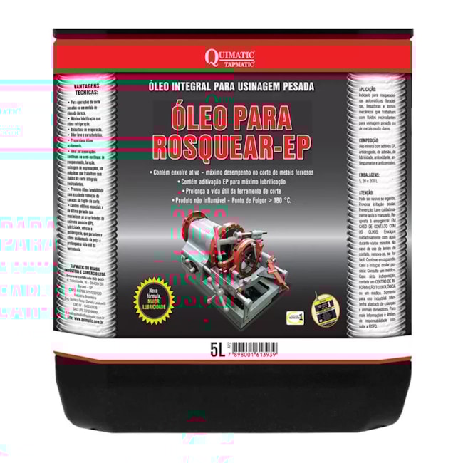 Óleo para Rosquear EP 5 Litros AP2 TAPMATIC-f043a3fd-61ac-47a5-9a85-3e51aa24b2c9