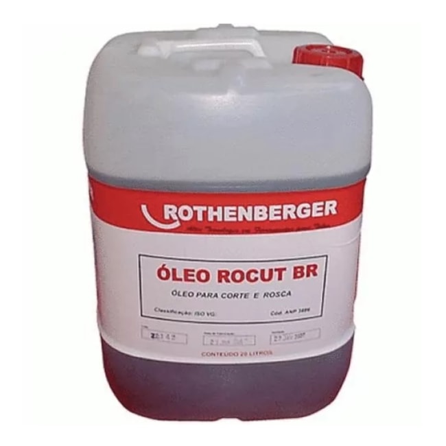 Óleo Rocut para Corte de Rosqueadeira 20 litros 08000020BR ROTHENBERGER-2cecea08-dbf2-4120-8fd7-1a07846a8aca