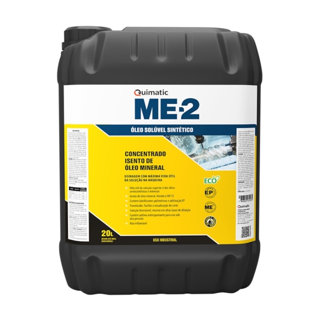Óleo Solúvel Sintético 20 Litros ME-II QUIMATIC-cb59089e-0104-476c-88e4-bfe4c08f4cf1
