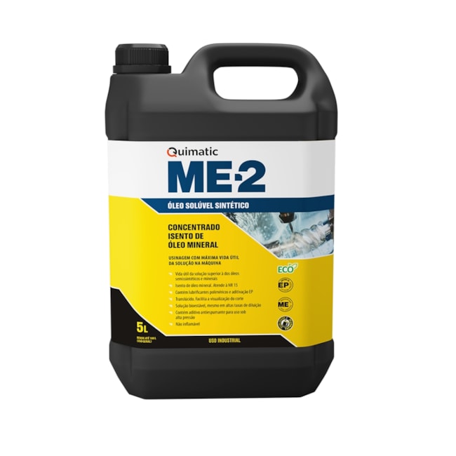 Óleo Solúvel Sintético 5 Litros ME-II QUIMATIC-287773e2-3baf-47ca-834f-45fe79ebabed