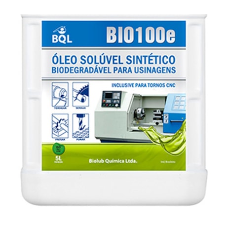Óleo Solúvel Sintético Biodegradável 5 Litros BIO 100E BIOLUB-924f43ff-ba5b-4074-b765-8de2953471ba