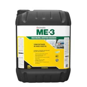 Óleo Solúvel Sintético de Base Vegetal 20 Litros ME-3 QUIMATIC