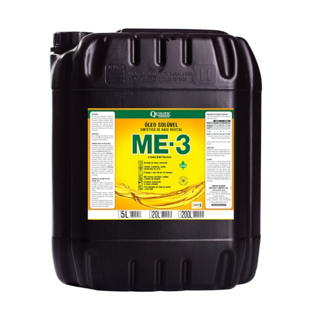 Óleo Solúvel Sintético de Base Vegetal 20 Litros ME-III TAPMATIC-05a2568a-f5f1-4b17-8869-407f41156d63