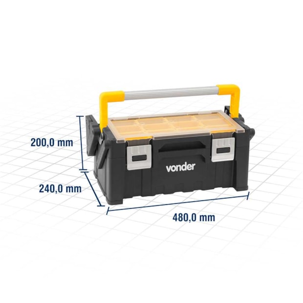 Organizador para Ferramentas Plástico OPV0800 VONDER-ae4dcf2b-e4e8-4b36-aeba-c3c4cedc5ed5