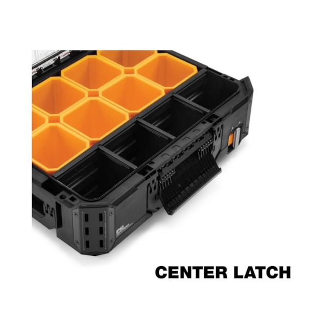 Organizador para Ferramentas Stacktech Empilhável com Tampa Translúcida 18