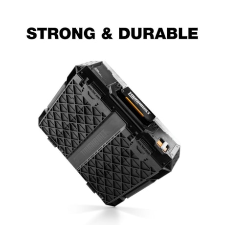 Organizador para Ferramentas Stacktech Empilhável com Tampa Translúcida 18