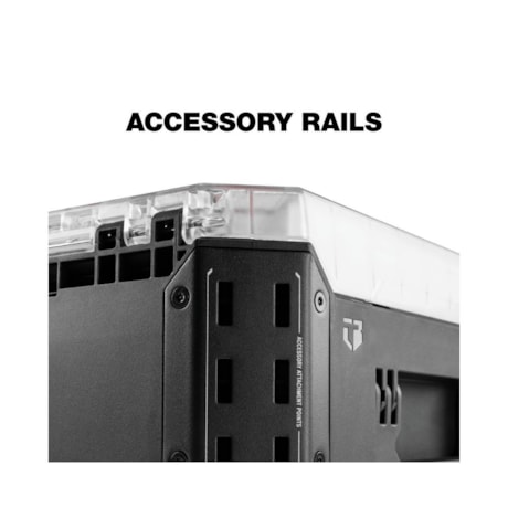 Organizador para Ferramentas Stacktech Empilhável com Tampa Translúcida 18