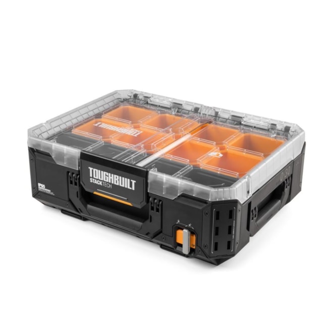 Organizador para Ferramentas Stacktech Empilhável com Tampa Translúcida 18