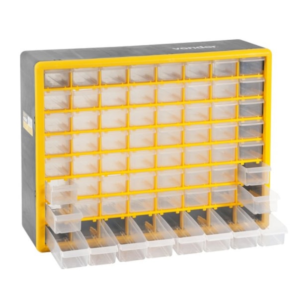 Organizador Plástico para Ferramentas com 64 Bandejas OPV 310 VONDER-5ca196ad-5e9a-4ba9-9a3d-fc99e4e037fc