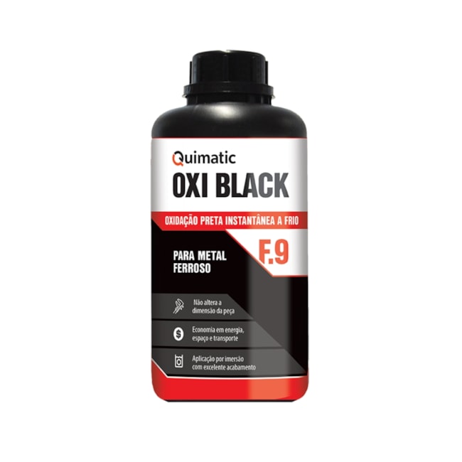 Oxi Black Oxidação Preta a Frio 1 Litro F-9 QUIMATIC
-3aff3fe6-5437-4331-8e3c-49a73c1f918d