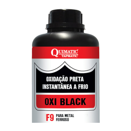 Oxi Black Oxidação Preta a Frio 1 Litro F-9 TAPMATIC