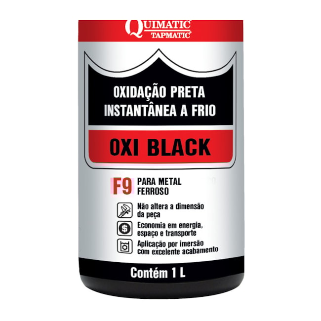 Oxi Black Oxidação Preta a Frio 1 Litro F-9 TAPMATIC
							
											-eca31b95-a0f6-48d6-8930-db35a03df87b