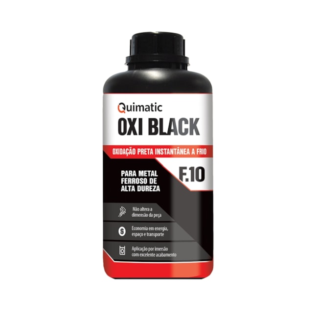 Oxi Black Oxidação Preta a Frio 1 Litro F10 QUIMATIC-368116ca-d8f2-4dbc-bb77-f75e4919915c
