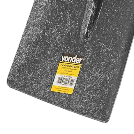 Pá Ajuntadeira Quadrada 250,0mm X 279,0mm sem Cabo VD 201-2 3122020000 VONDER-7714b238-cb29-4984-bdce-1409be139e44