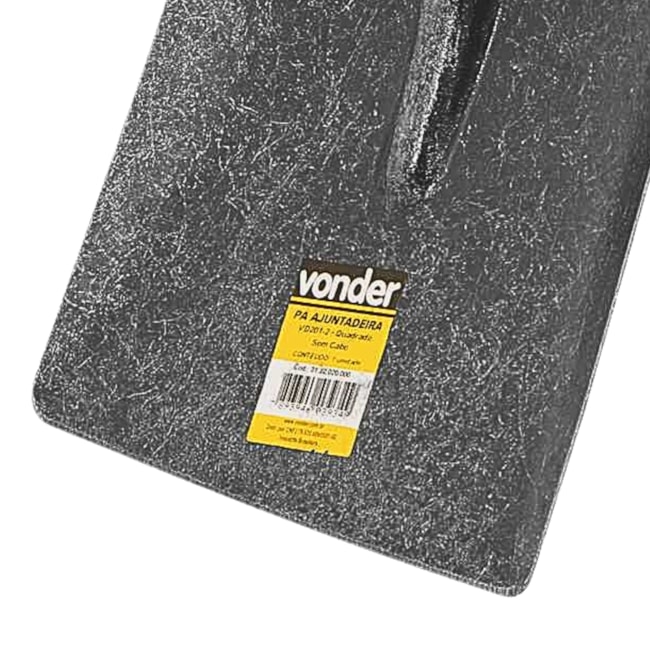 Pá Ajuntadeira Quadrada 250,0mm X 279,0mm sem Cabo VD 201-2 3122020000 VONDER-39567238-d7de-4731-bfd3-f3ee206c667a