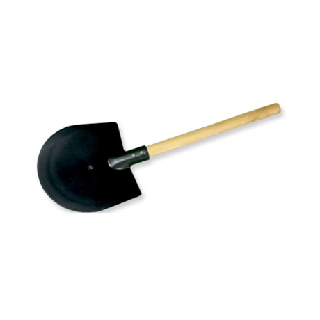 Pá Anti-Faiscante com Cabo de Madeira 50cm PVC 700.00003 PLASTCOR-95193b5b-4677-4530-a483-0e6808cce59a