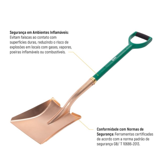 Pá Quadrada Cobre-Berílio 235 x 1000mm Antifaíscante Cabo Madeira ST31292 SATA-c5a49ee5-f9c3-41be-ada3-165de8358644