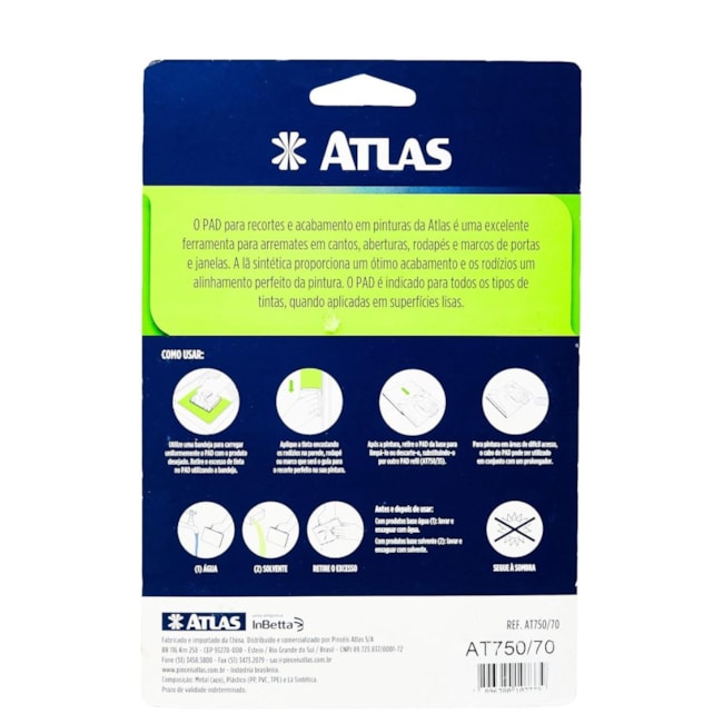 Pad para Recorte em Pintura 120mm AT750/70 ATLAS-f6a4a063-581e-4a9b-be0a-2b46dadb4ef0