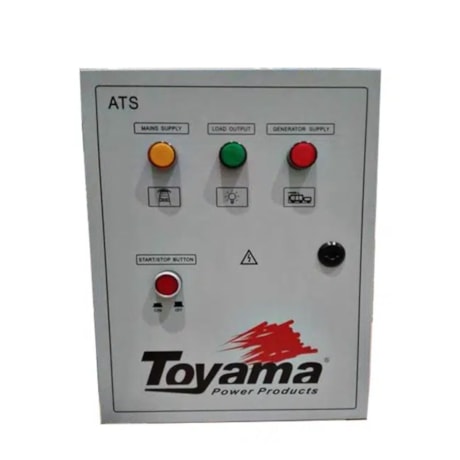 Painel ATS 380V 12KVA com Cabo para Operar Smart Gen ATS12T380-N TOYAMA