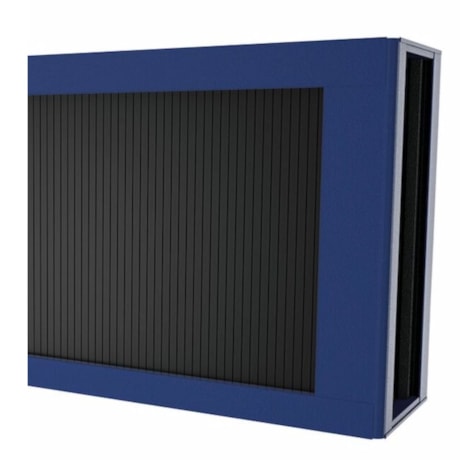 Painel para Ferramentas com 2 Portas Persiana Vertical Azul 44953208 TRAMONTINA PRO