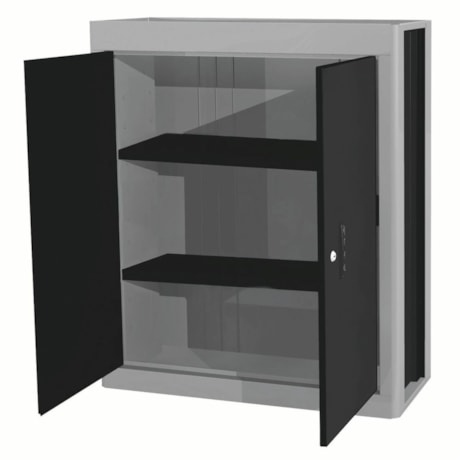 Painel para Ferramentas Grande Superior com 2 portas Cinza e Preto 44953405 TRAMONTINA PRO